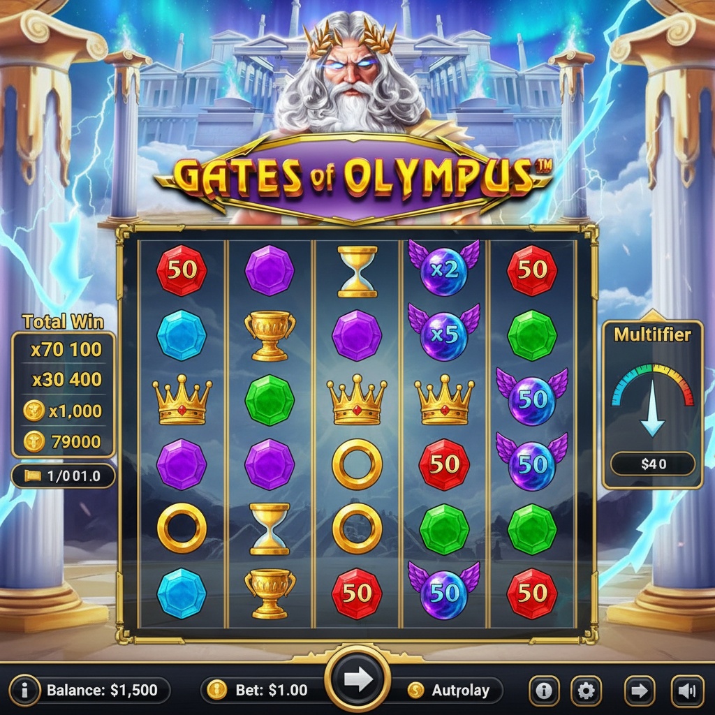 Multiplier Slot Gate of Olympus