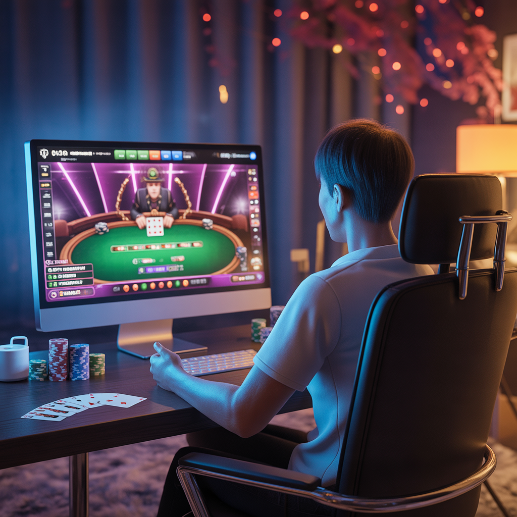 Poker online perlu target mingguan